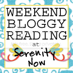 Weekend Bloggy Reading